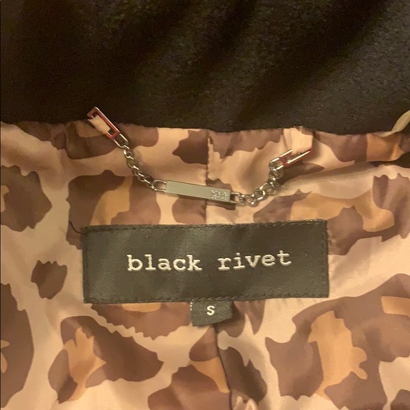 Black Pea Coat *Small* - Picture 3 of 6